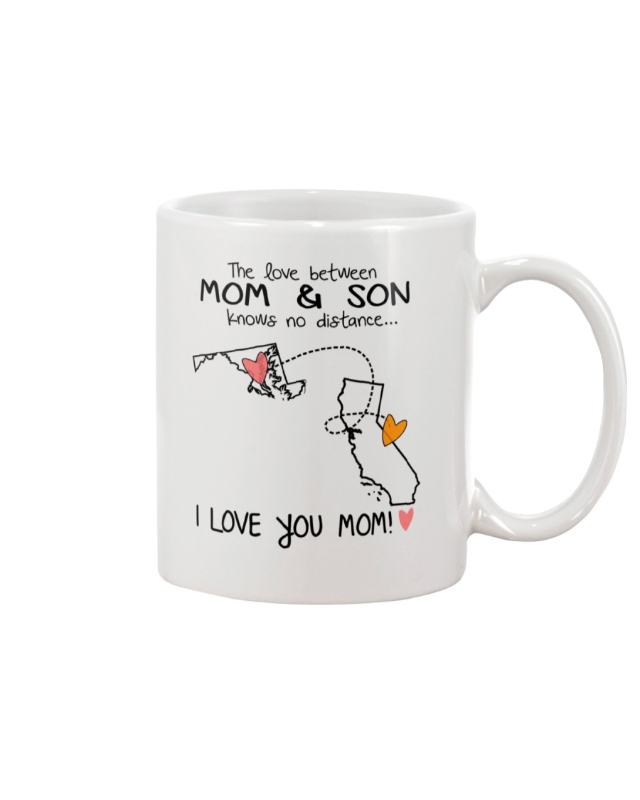 20 05 MD CA Maryland California Mom and Son D1 Mug
