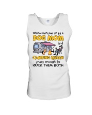 Dog Mom-Camping Queen Unisex Tank tile