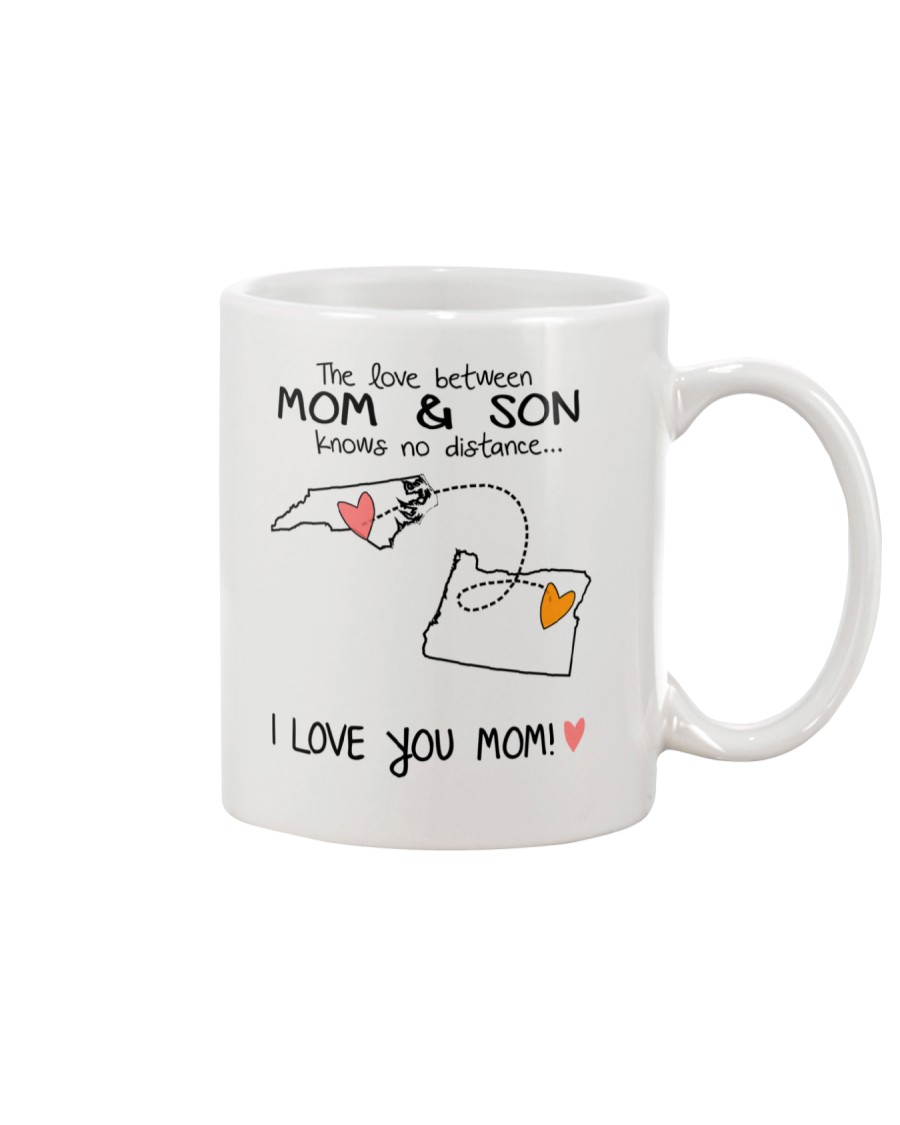 33 37 NC OR North Carolina Oregon Mom and Son D1 Mug