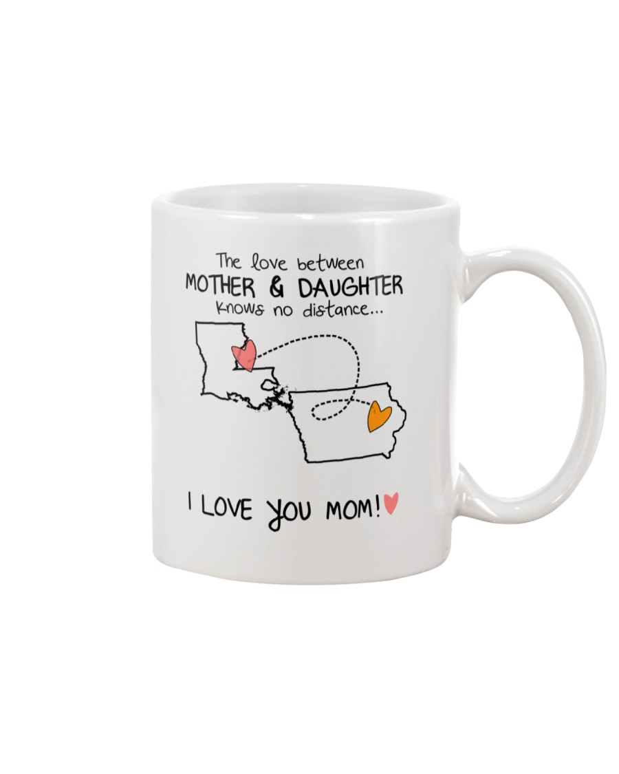 18 15 LA IA Louisiana Iowa mother daughter D1 Mug