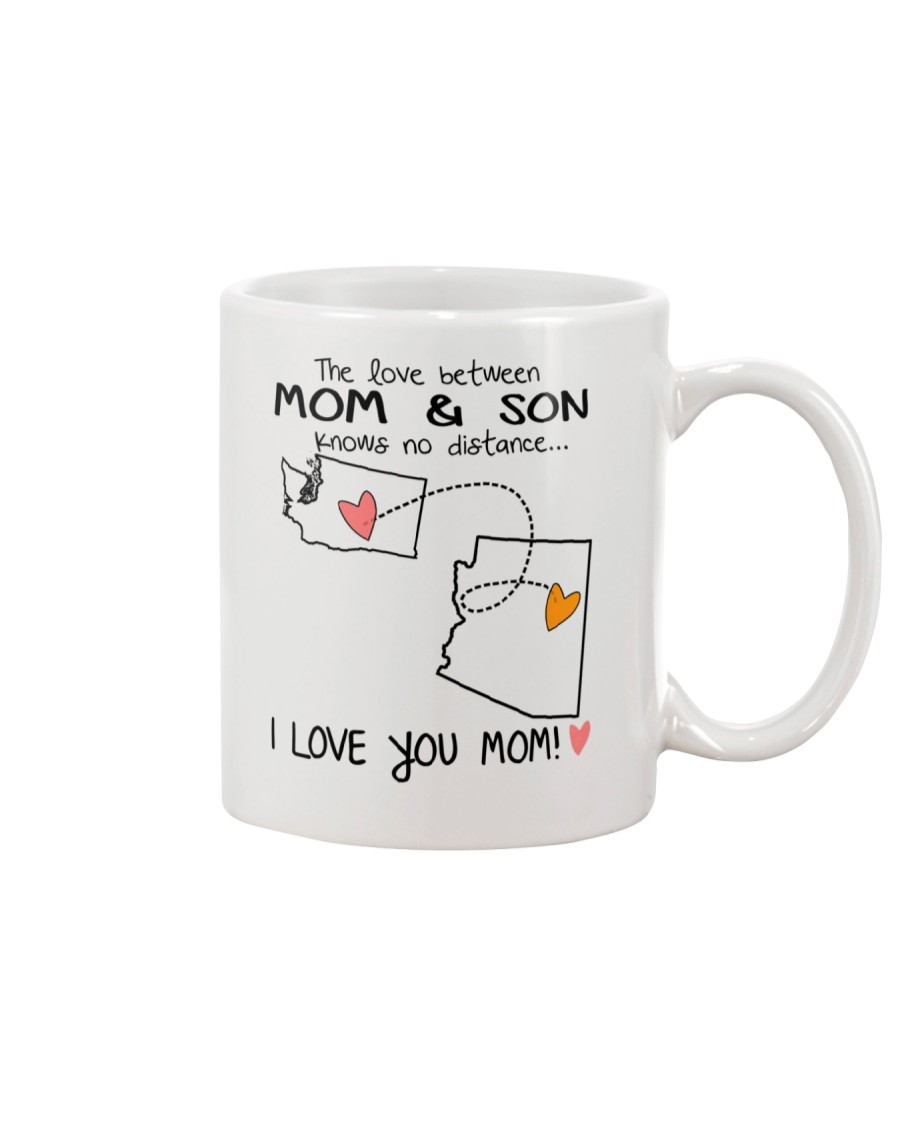 47 03 WA AZ Washington Arizona B1 Mother Son Mug Mug