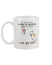30 05 NJ CA NewJersey California Father Daughter D Mug back