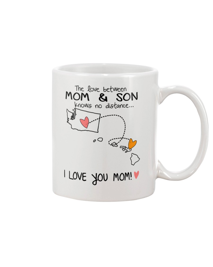 47 11 WA HI Washington Hawaii Mom and Son D1 Mug
