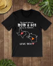 43 49 TEXAS WISCONSIN MOM SON Classic T-Shirt lifestyle-mens-crewneck-front-18