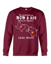 43 49 TEXAS WISCONSIN MOM SON Crewneck Sweatshirt tile