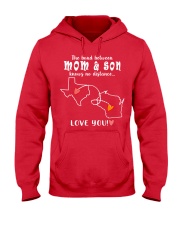 43 49 TEXAS WISCONSIN MOM SON Hooded Sweatshirt tile