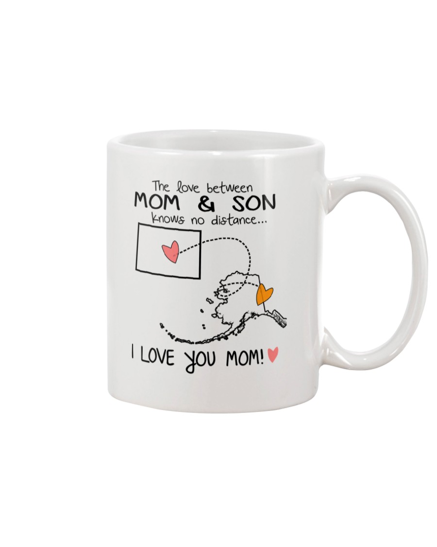 06 02 CO AK Colorado Alaska Mom and Son D1 Mug