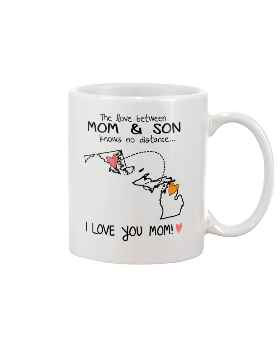 20 22 MD MI Maryland Michigan Mom and Son D1 Mug