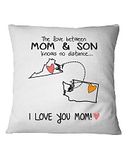 46 47 VA WA Virginia Washington PMS6 Mom Son Square Pillowcase tile