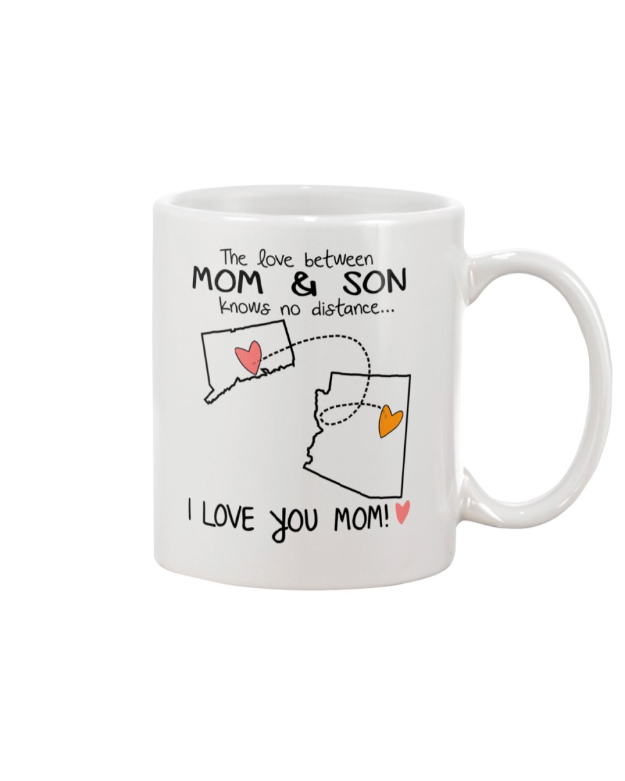07 03 CT AZ Connecticut Arizona Mom and Son D1 Mug