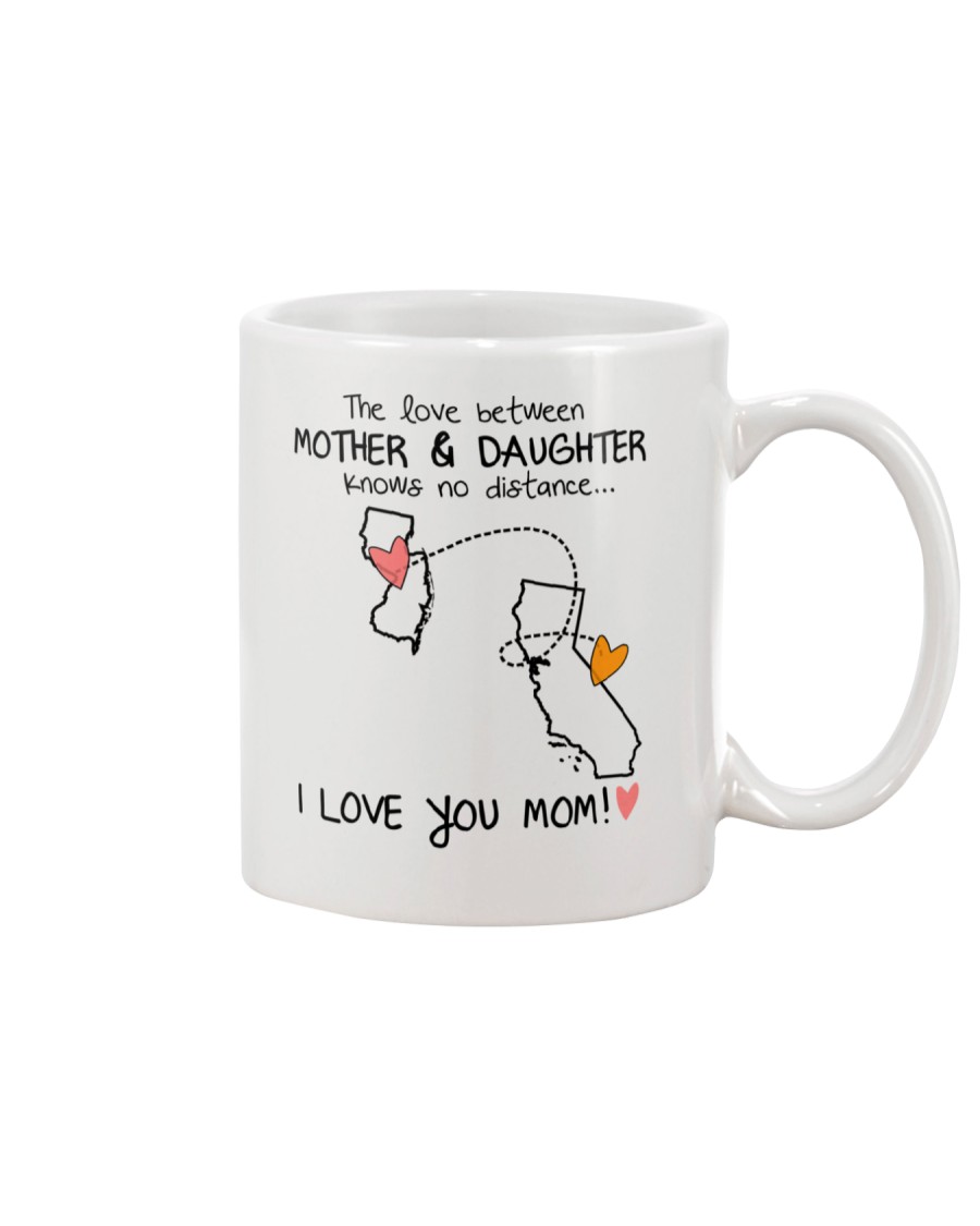30 05 NJ CA NewJersey California mother daughter D Mug