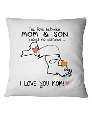 32 18 NY LA New York Louisiana PMS6 Mom Son Square Pillowcase thumbnail