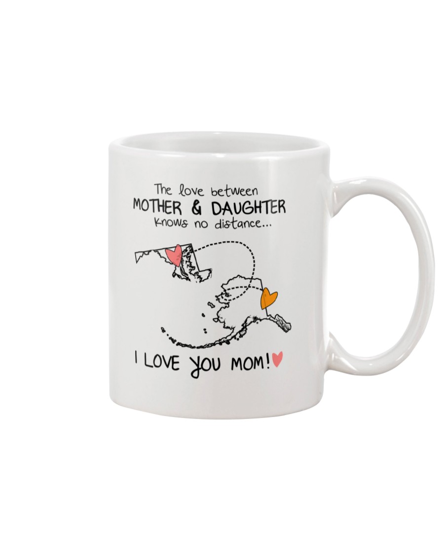 20 02 MD AK Maryland Alaska mother daughter D1 Mug