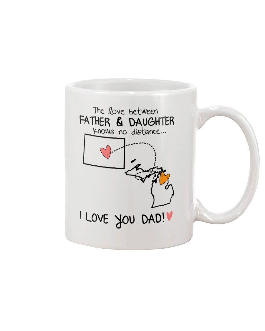 06 22 CO MI Colorado Michigan Father Daughter D1 Mug