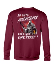 So Viele Arschlocher Crewneck Sweatshirt thumbnail