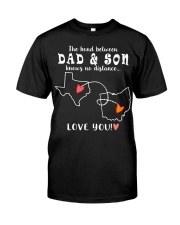 43 35 TEXAS OHIO DAD SON Classic T-Shirt front