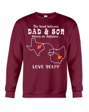 43 35 TEXAS OHIO DAD SON Crewneck Sweatshirt tile