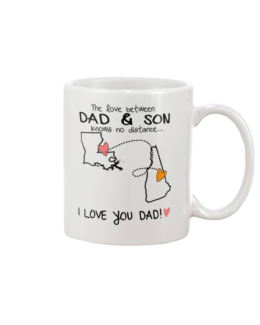18 29 LA NH Louisiana NewHampshire B2 Father Son M Mug