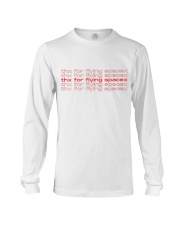 teflon musk merch - thx for flying spacex Long Sleeve Tee front