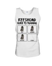 Keeshond Guide To Training Unisex Tank tile