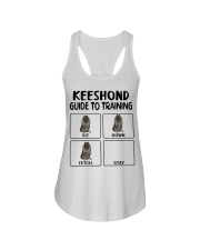 Keeshond Guide To Training Ladies Flowy Tank tile