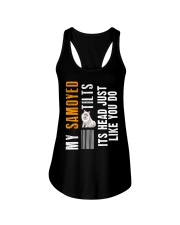 Samoyed Ladies Flowy Tank tile