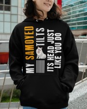 Samoyed Hooded Sweatshirt apparel-hooded-sweatshirt-lifestyle-front-102