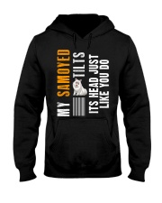 Samoyed Hooded Sweatshirt front