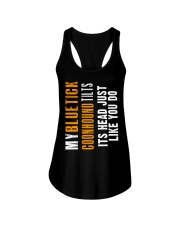 Bluetick Coonhound Ladies Flowy Tank tile