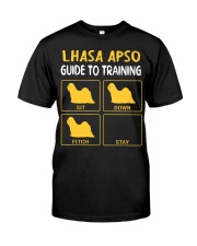 Lhasa Apso Guide To Training Classic T-Shirt tile