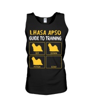Lhasa Apso Guide To Training Unisex Tank tile