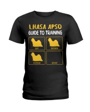 Lhasa Apso Guide To Training Ladies T-Shirt tile