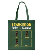 Beauceron Guide To Training Tote Bag tile