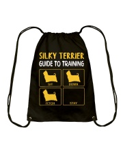 Silky Terrier Guide To Training Drawstring Bag tile