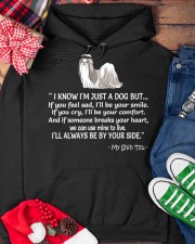 Shih Tzu Hooded Sweatshirt custom-hoodie-sweatshirt-lifestyle-front-231
