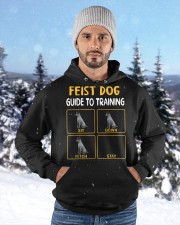 Feist Dog Guide To Training Hooded Sweatshirt custom-hoodie-sweatshirt-lifestyle-front-203