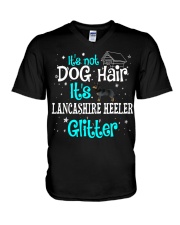 Lancashire Heeler It's Not Dog Hair V-Neck T-Shirt tile
