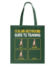 Italian Greyhound Guide To Training Tote Bag tile
