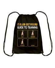 Italian Greyhound Guide To Training Drawstring Bag tile
