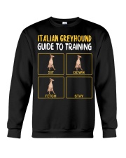 Italian Greyhound Guide To Training Crewneck Sweatshirt tile