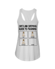 Shetland Sheepdog Guide To Training Ladies Flowy Tank tile