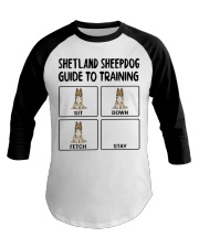 Shetland Sheepdog Guide To Training Baseball Tee tile