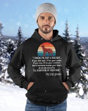 Irish Setter Hooded Sweatshirt custom-hoodie-sweatshirt-lifestyle-front-203