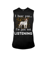 Jack Russell Terrier I hear you not listening Sleeveless Tee tile