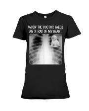 When Doctor Takes X-ray Of My Heart Cockapoo Premium Fit Ladies Tee tile