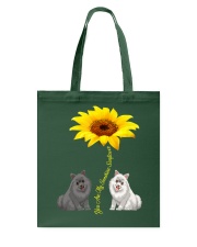Samoyed You Are My Sunshine Sunflower Tote Bag tile