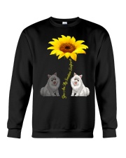 Samoyed You Are My Sunshine Sunflower Crewneck Sweatshirt tile