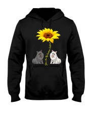 Samoyed You Are My Sunshine Sunflower Hooded Sweatshirt front