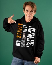 Staffordshire Bull Terrier Hooded Sweatshirt apparel-hooded-sweatshirt-lifestyle-front-88