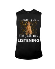Rhodesian Ridgeback I hear you not listening Sleeveless Tee tile
